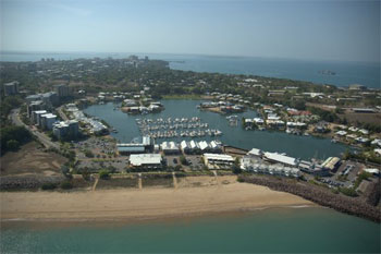 Cullen Bay Darwin thanks Mark Christie and his Ultra light photo