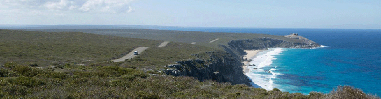 Kangaroo island off the South Australia coastline
